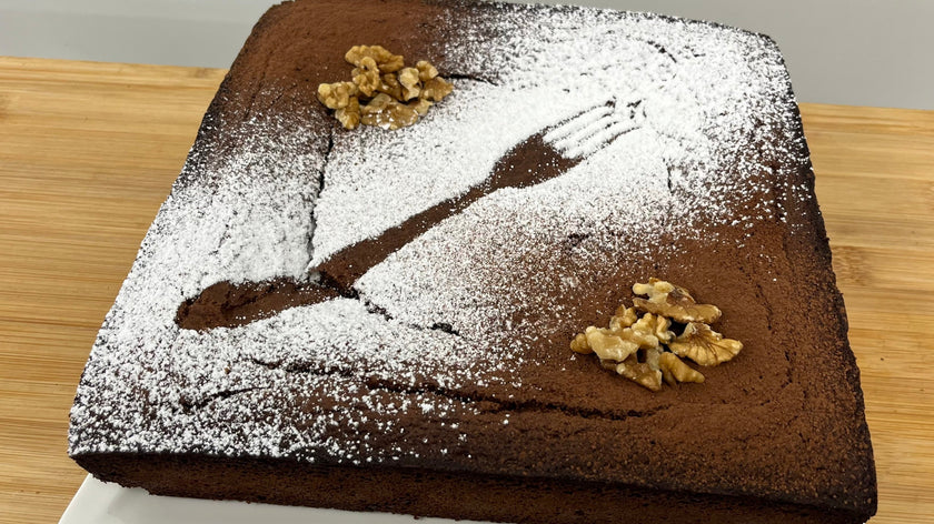 Brownie au chocolat et noix (12 parts)