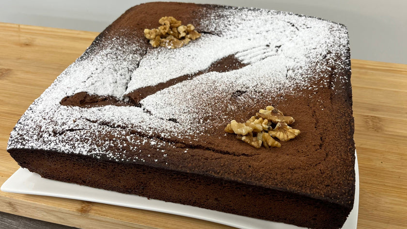 Brownie au chocolat et noix (12 parts)