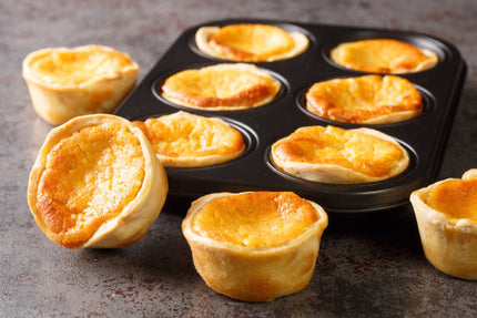 10 Mini flan de carottes, cumin Reblochon