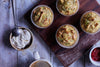 10 Mini flan de poireaux, chèvre et noix