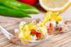 10 Ceviche de saumon au citron verts et mangue