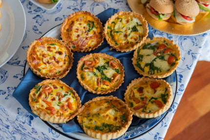 10  Mini tartelette de crème de patates douces, boudin noir et marron