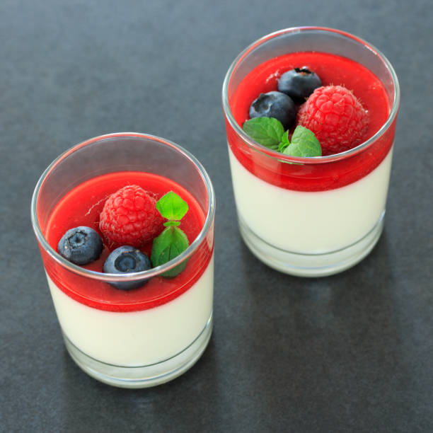 5 Verrine de panna cotta