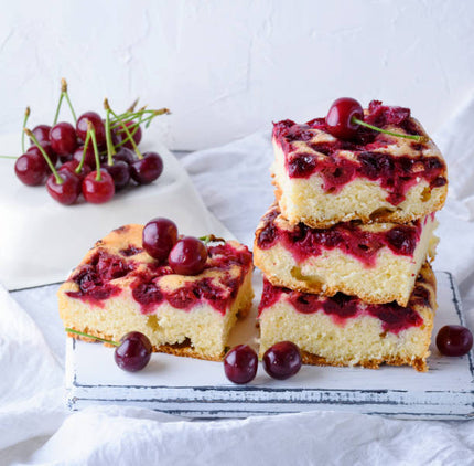 Gâteau renversé aux fruits rouges