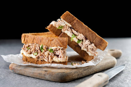 10 Mini sandwich de rillette Thon, œuf dur, iceberg