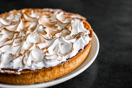 Tarte au citron meringuée  (8 parts)