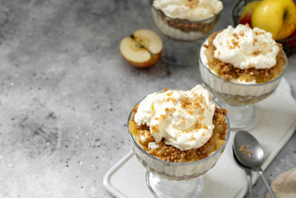 10 Verrine de suprême d’orange, mousse marrons et spéculoos